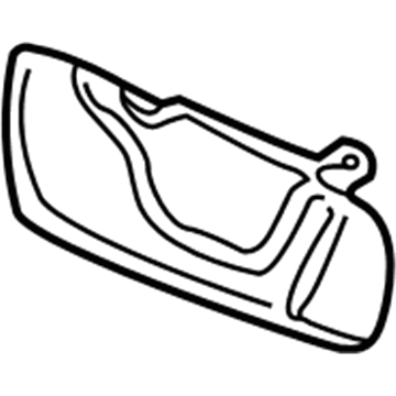 GM 15798459 Sunvisor