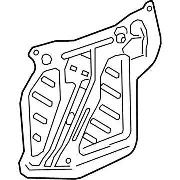 GM 84374107 Water Deflector