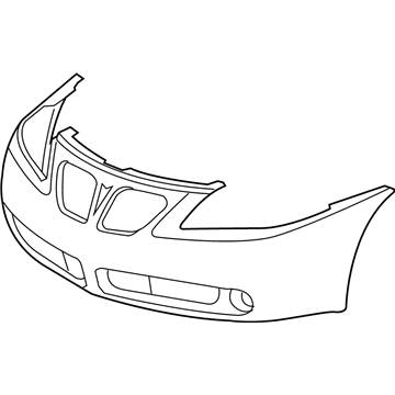 GM 25961375 Bumper Cover