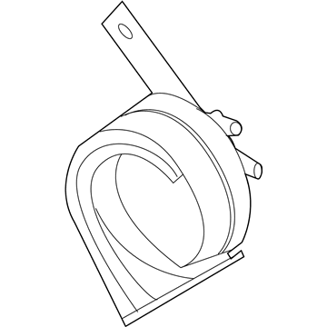 Infiniti 25610-1CD0B Horn Assy-Electric High