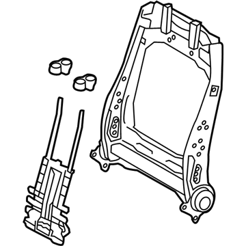 Toyota 71103-06010 Seat Back Frame