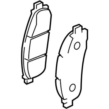 GM 19317044 Front Pads
