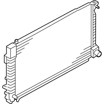 Ford H2MZ-8005-F Radiator Assembly