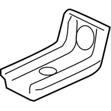 Honda 74651-SHJ-A00 Bracket, Tire Anchor