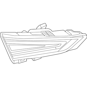 GM 84581524 Tail Lamp