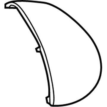 Honda 76201-TK8-A51ZB Housing, Passenger Side (Modern Steel Metallic)