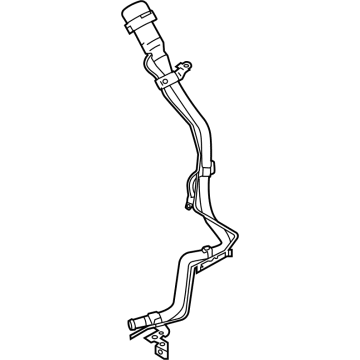 Nissan 17221-6RE0A Tube Assy-Filler