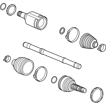 GM 84698780 Axle Assembly