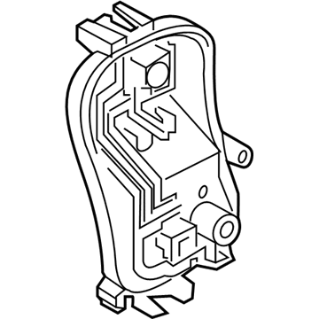 BMW 63-21-7-366-065 Bulb Holder, Rear Light Side Panel, Left