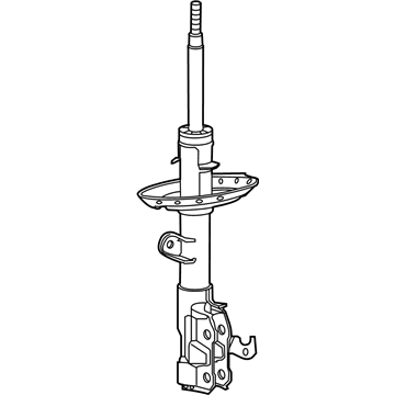 Honda 51621-TM8-A03 Shock Absorber Unit, Left Front