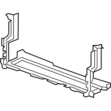 GM 23350091 Lower Baffle