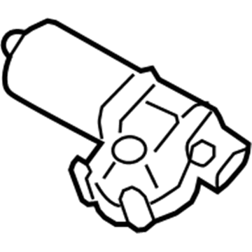 Hyundai 98110-2V000 Windshield Wiper Motor Assembly