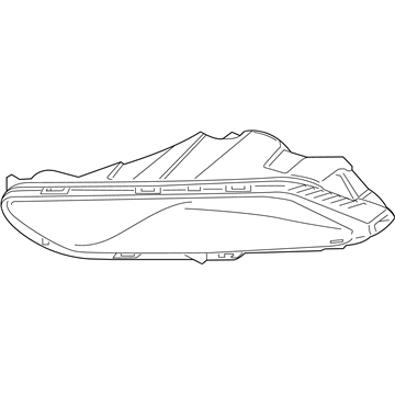 Ford HS7Z-15201-G Fog Lamp Assembly