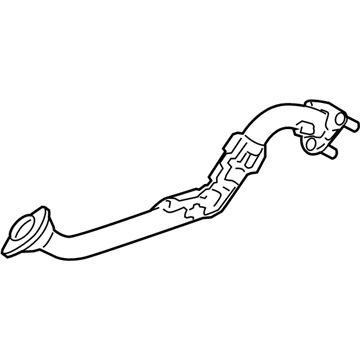 Honda 18210-TR6-A01 Pipe A, Exhuast