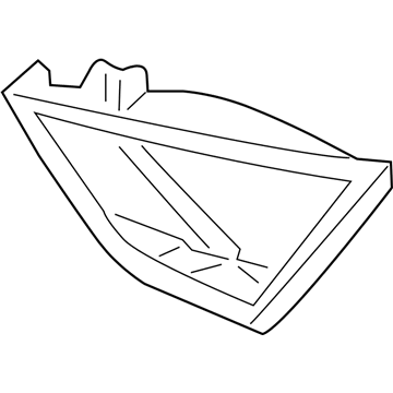 Hyundai 92414-4R000 Lens & Housing-Rear Combination Inside Lamp, RH