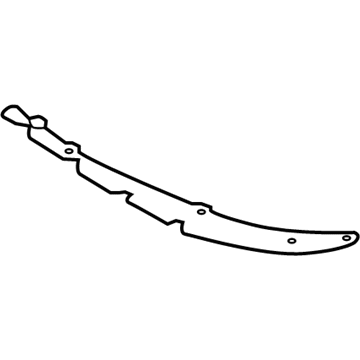 Nissan 96012-9PF0A Air Spoiler-Front, RH
