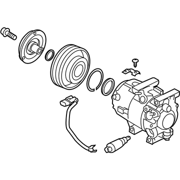 Hyundai 97701-3V410 Compressor Assembly