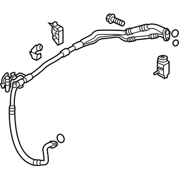 Hyundai 97775-3V650 Tube Assembly-Suction & Liquid