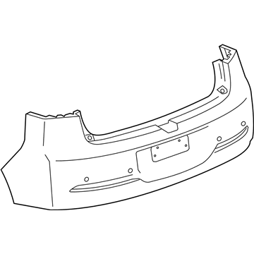 GM 23174782 Bumper Cover