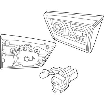 Kia 92403G5110 Lamp Assembly-Rear Combination