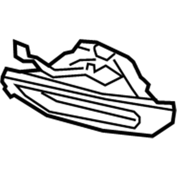 Kia 86661F6000 Trim Assembly-Tail, LH