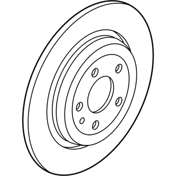 Ford DG1Z-2C026-A Rotor