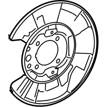 Lexus 46504-50080 Plate Sub-Assembly, Park