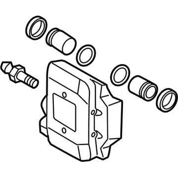 Lexus 47850-50190 Rear Driver Disc Brake Cylinder Assembly