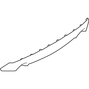 Infiniti 850B0-5CA0A Rear Bumper Cover, Lower