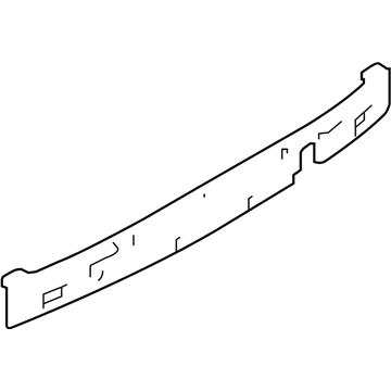 Infiniti 85090-5CA0A Absorber Assy-Energy, Rear Bumper