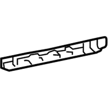 Infiniti 85221-5CA0A Bracket-Rear Bumper Side, LH
