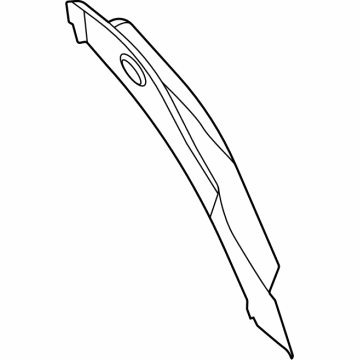 BMW 63-21-7-494-417 DRIP RAIL, LEFT