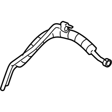 GM 19257317 Hose Asm, Auxiliary A/C Evaporator & Auxiliary Heater