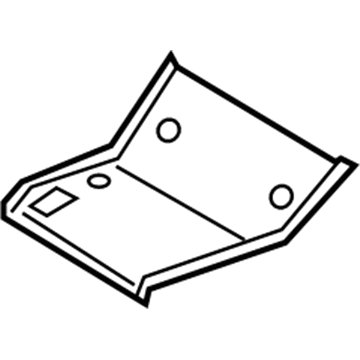 BMW 52-10-7-263-084 Trim, Belt Guide, Bottom