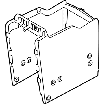 Kia 84621A9000DAA Console Assembly-Rear