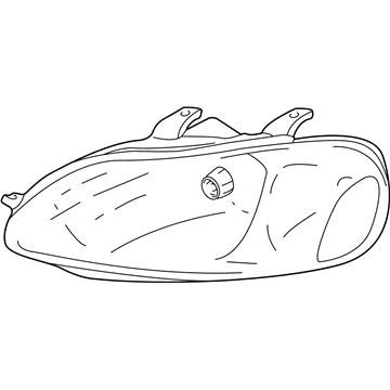 Mopar MN142064 Housing-HEADLAMP