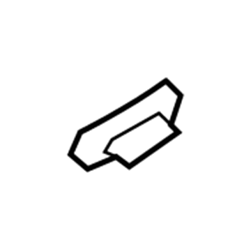 Hyundai 86625-3A000 Retainer-Bumper Side Mounting