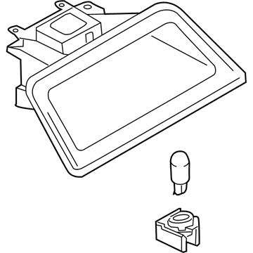 Nissan 26590-EM00A Lamp Assembly-Stop, High Mounting