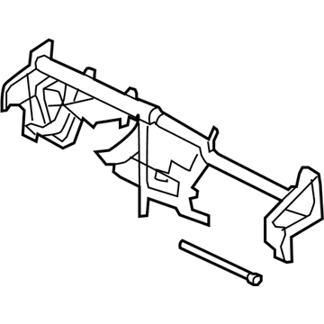 Honda 61310-SNA-A03ZZ Beam, Steering Hanger