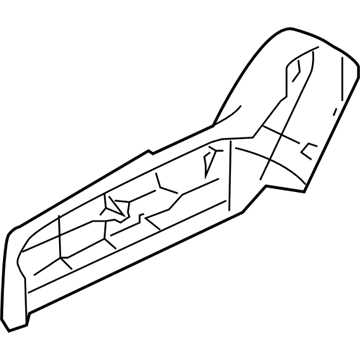 Hyundai 88020-2L000-9K Shield Cover-Front Seat Outer, RH
