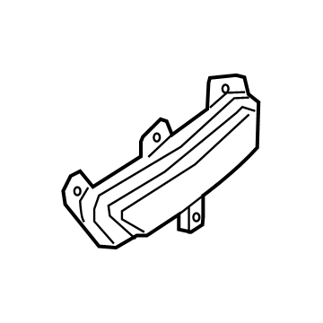 GM 84340079 LAMP ASM-RR FASCIA AUX SIG