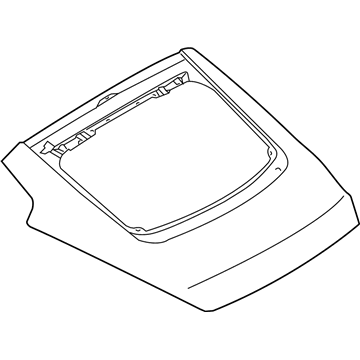 Nissan K0100-CD0MM Door-Back