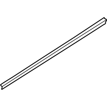 Kia 0K30A58821 WEATHERSTRIP-Belt, In, RH