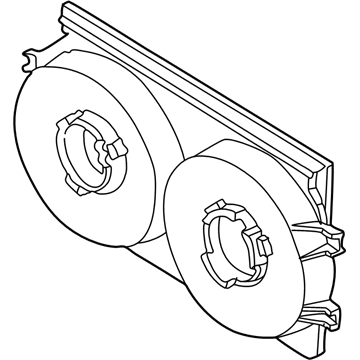 Mopar 5183347AA SHROUD-Fan