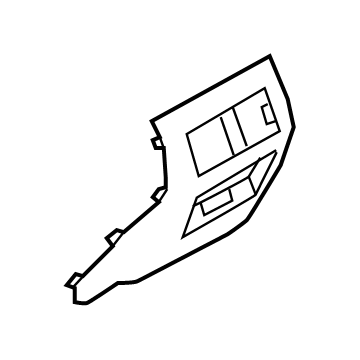 Nissan 96932-6CA2A FINISHER Assembly-Console