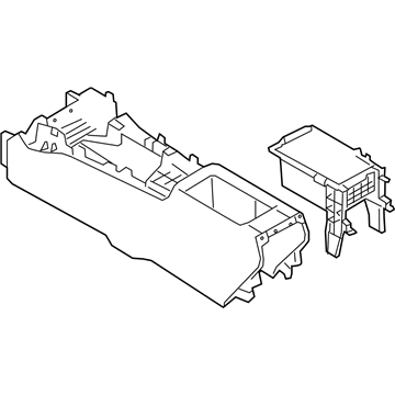 Nissan 96911-6CA0A Body - Console