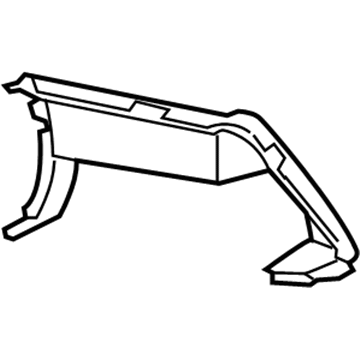 Acura 71178-TY2-A51 Duct Left, Front Grille