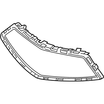 Acura 71121-TY2-A51 Base, Front Grille