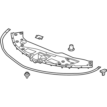 Acura 71129-TY2-A50 Cover, Front Grille