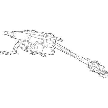 Honda 53200-TA0-A12 Column Assembly, Steering